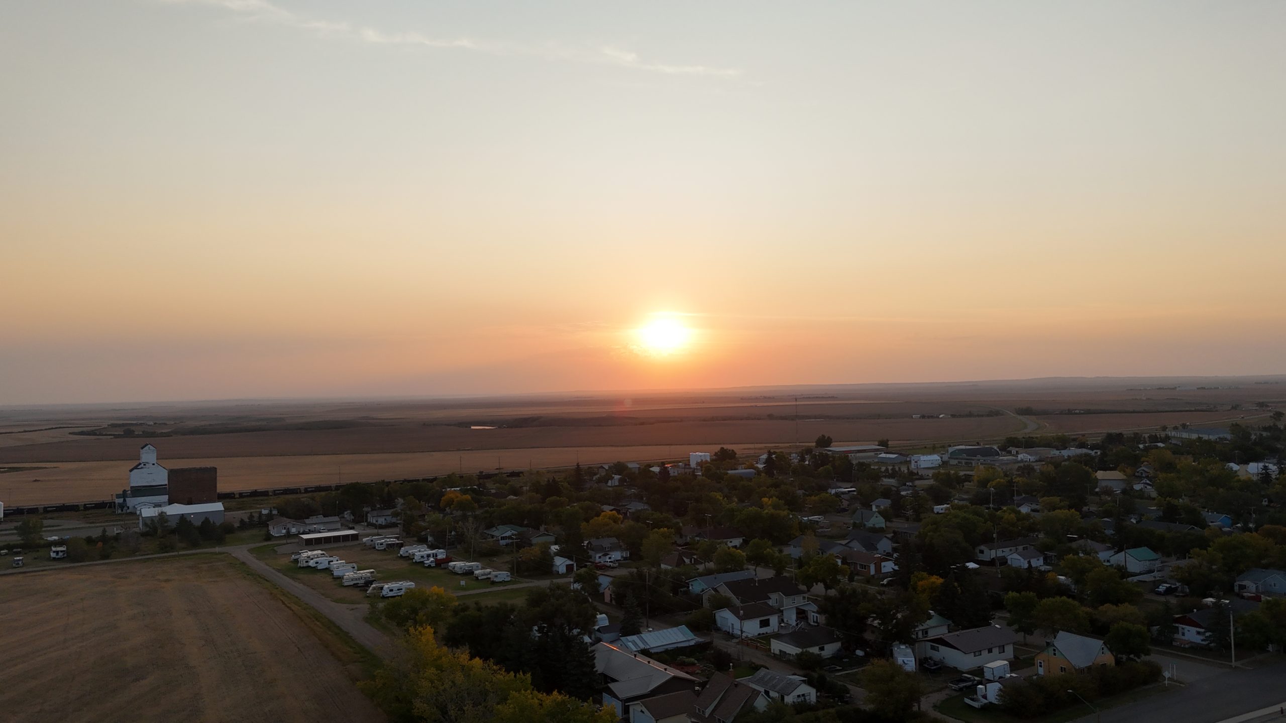 Cabri, Saskatchewan Aerial Photo